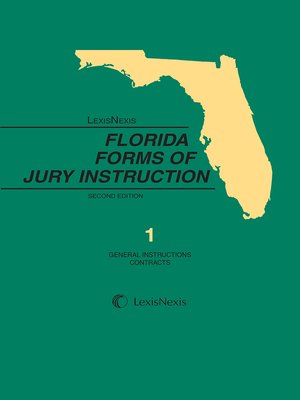 cover image of Florida Forms of Jury Instruction